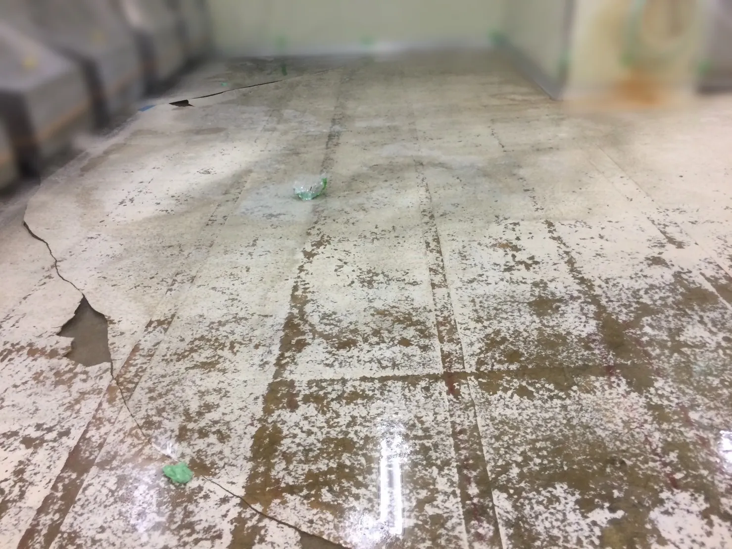 三重県桑名市　食品工場　水性硬質ウレタン 塗床改修工事
