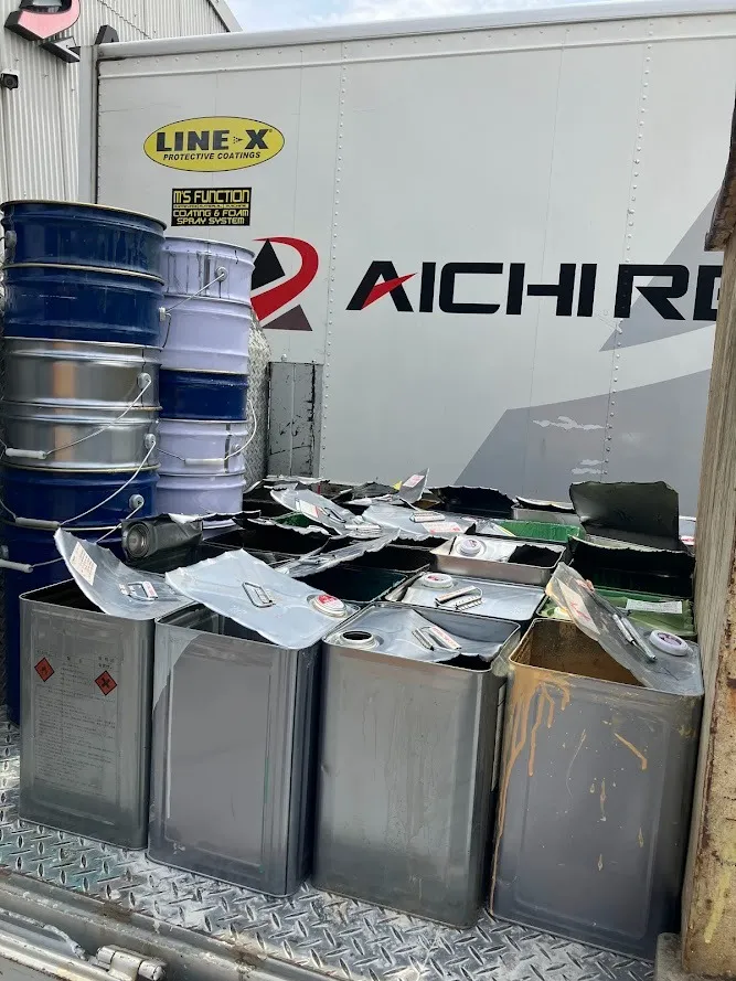 現場で使用した一斗缶や飲料缶まで丁寧に回収・換金し、名古屋市に寄付。創業22年の節目に“現場発”SDGsを強化